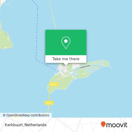 Kerkbuurt kaart