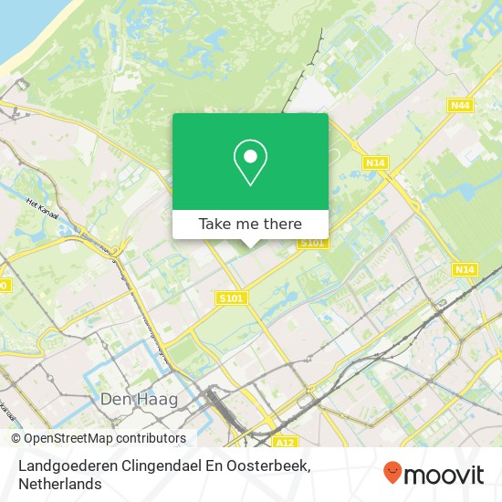 Landgoederen Clingendael En Oosterbeek kaart
