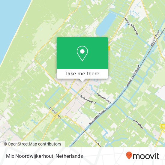 Mix Noordwijkerhout kaart