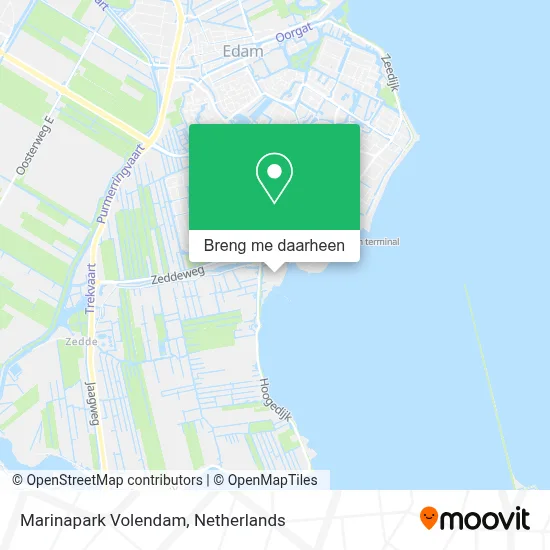 Marinapark Volendam kaart