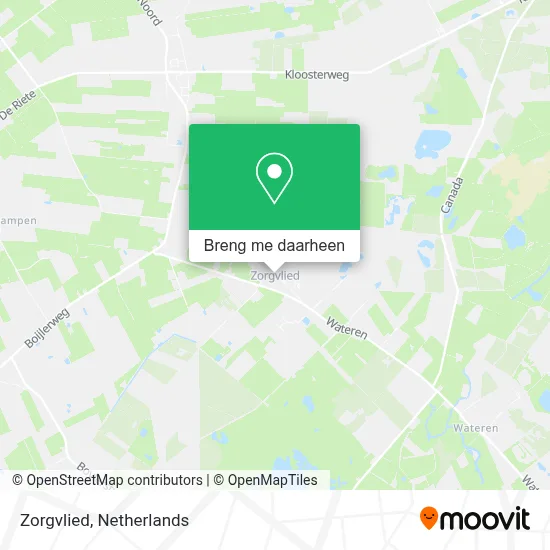 Zorgvlied kaart