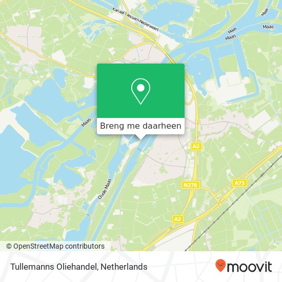 Tullemanns Oliehandel kaart