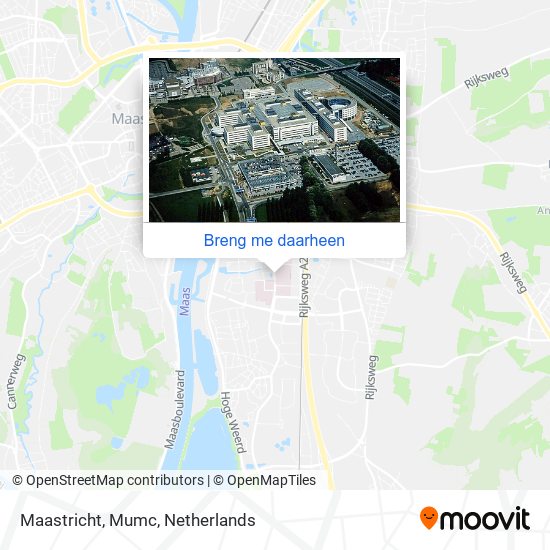 Maastricht, Mumc kaart