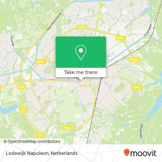 Lodewijk Napoleon kaart