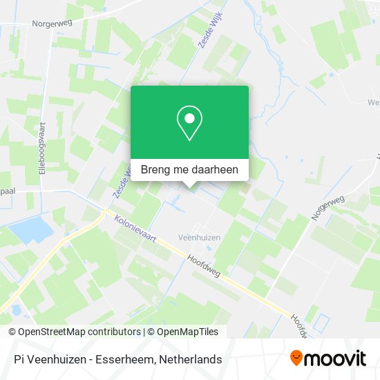 Pi Veenhuizen - Esserheem kaart