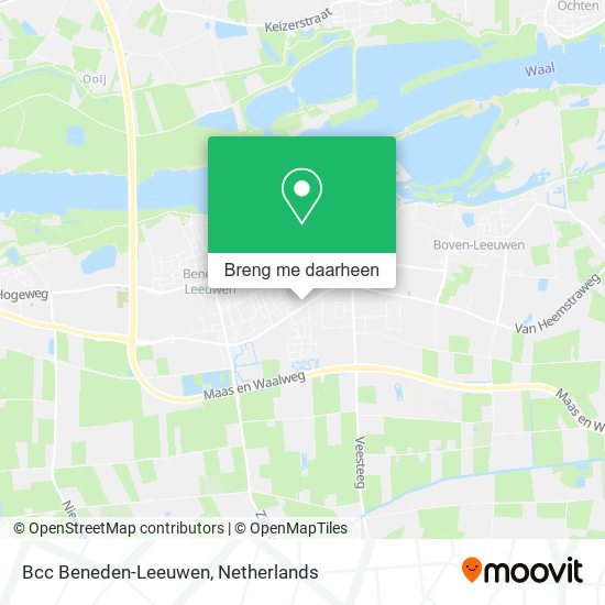 Bcc Beneden-Leeuwen kaart