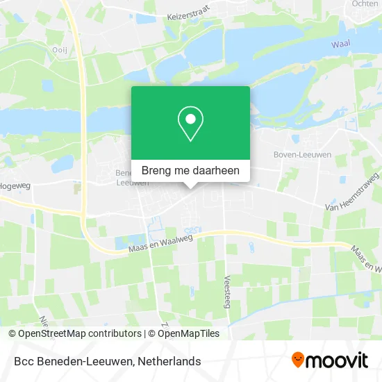 Bcc Beneden-Leeuwen kaart