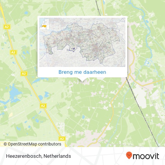 Heezerenbosch kaart