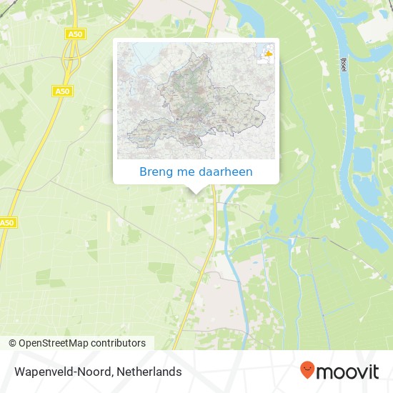 Wapenveld-Noord kaart