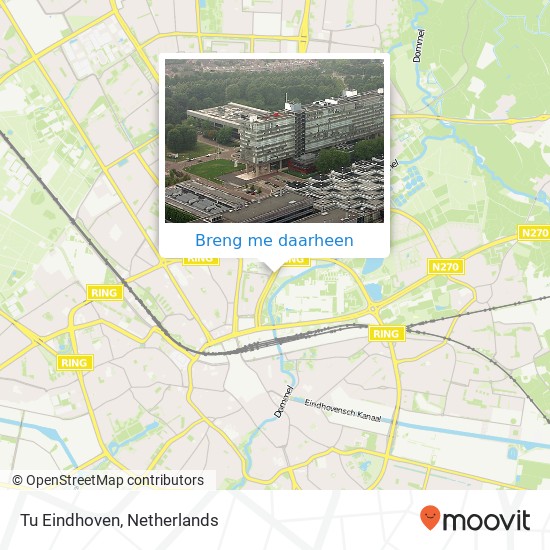 Tu Eindhoven kaart