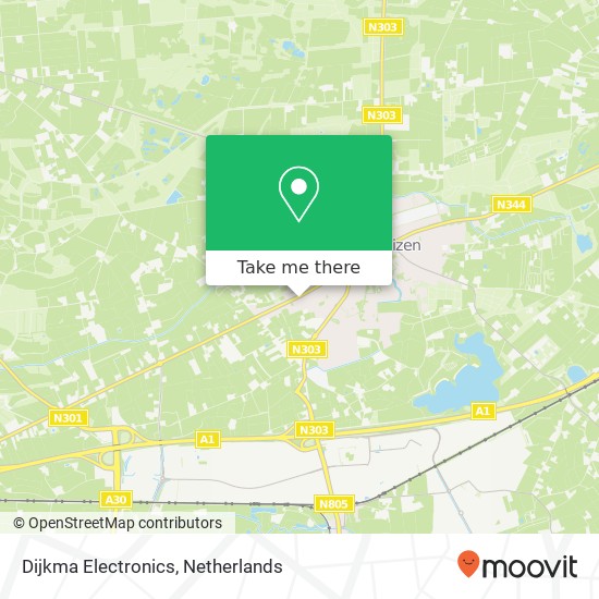 Dijkma Electronics kaart