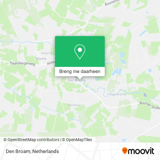 Den Broam kaart