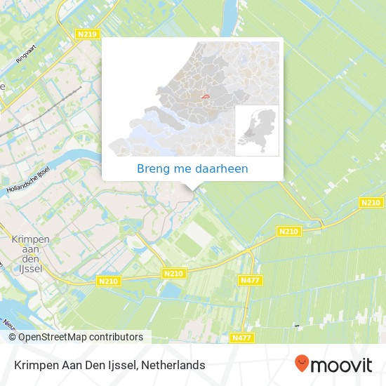 Krimpen Aan Den Ijssel kaart