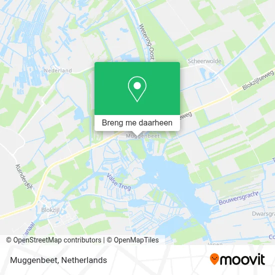 Muggenbeet kaart