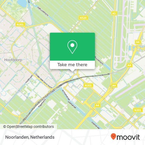 Noorlanden kaart