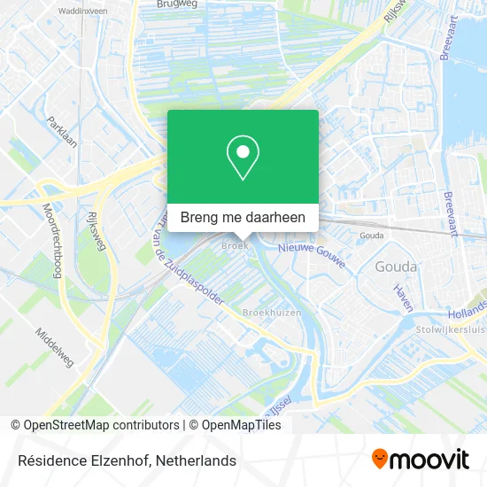 Résidence Elzenhof kaart