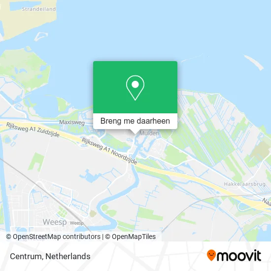 Centrum kaart
