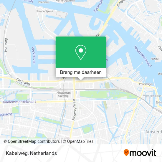 Kabelweg kaart