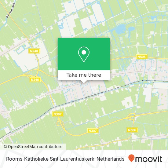 Rooms-Katholieke Sint-Laurentiuskerk kaart