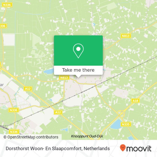 Dorsthorst Woon- En Slaapcomfort kaart