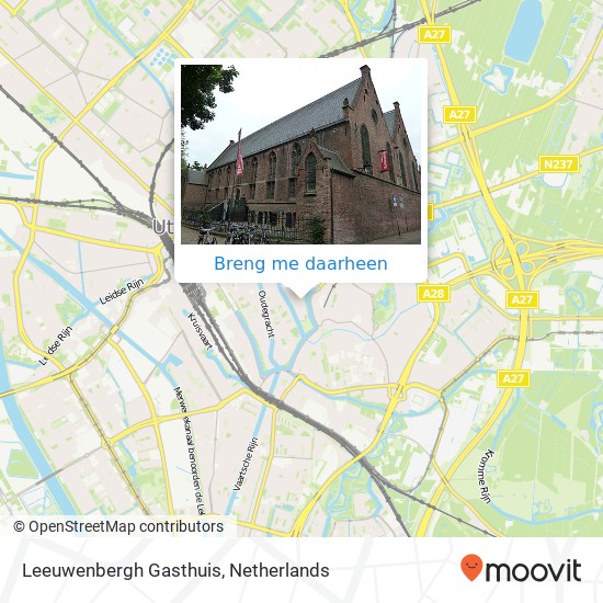 Leeuwenbergh Gasthuis kaart