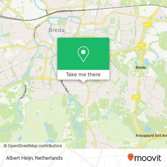 Albert Heijn kaart