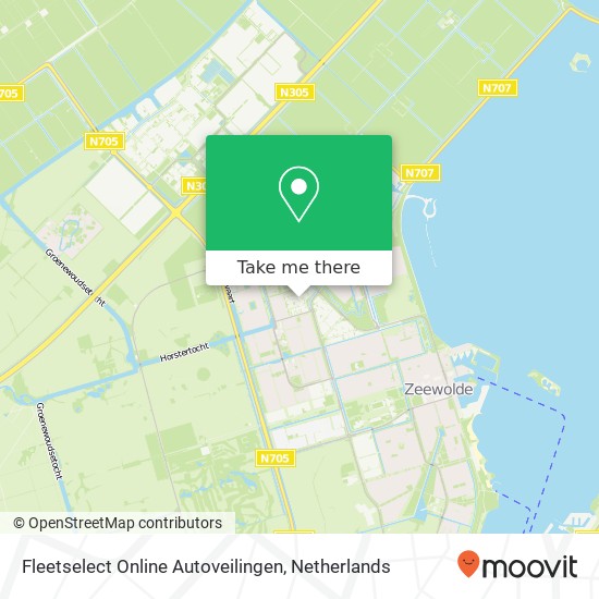 Fleetselect Online Autoveilingen kaart