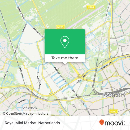 Royal Mini Market kaart