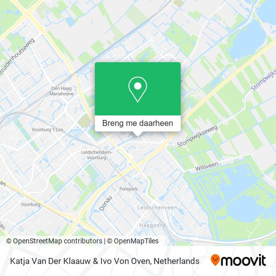 Katja Van Der Klaauw & Ivo Von Oven kaart