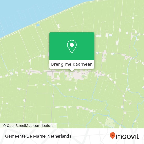 Gemeente De Marne kaart