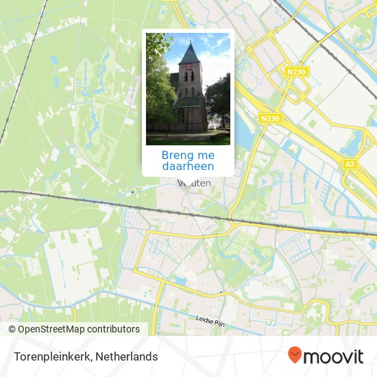 Torenpleinkerk kaart