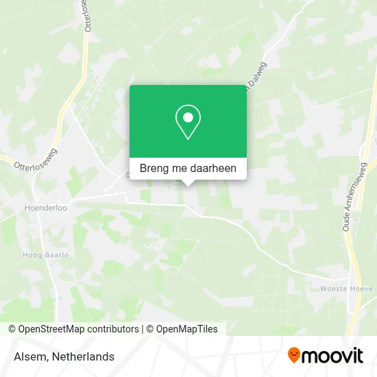 Alsem kaart