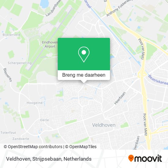 Veldhoven, Strijpsebaan kaart