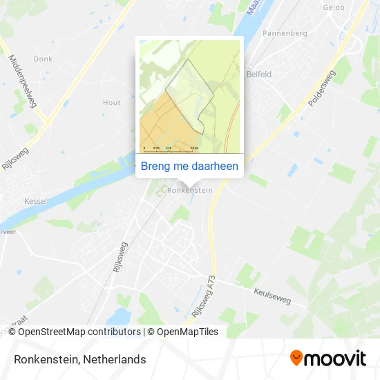 Ronkenstein kaart