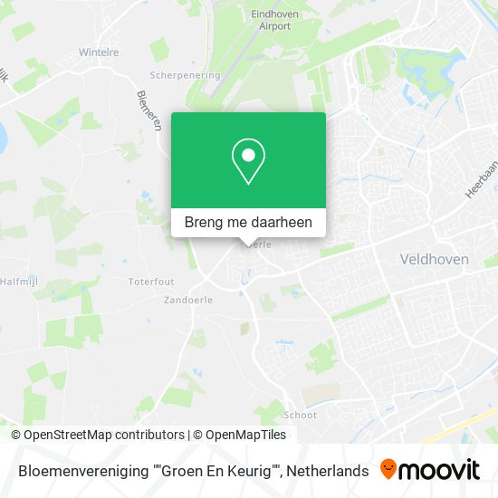 Bloemenvereniging ""Groen En Keurig"" kaart
