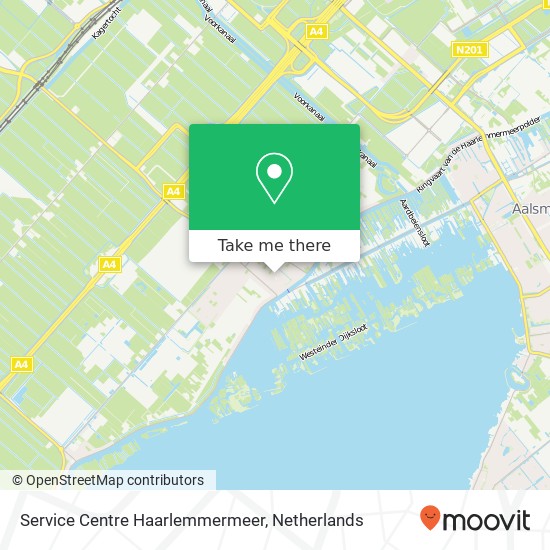 Service Centre Haarlemmermeer kaart