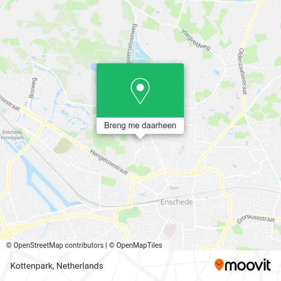 Kottenpark kaart