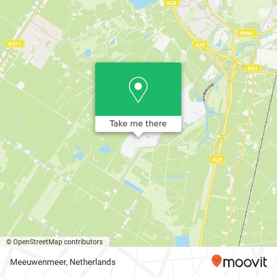 Meeuwenmeer kaart