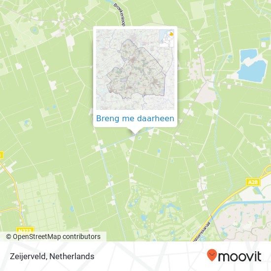 Zeijerveld kaart