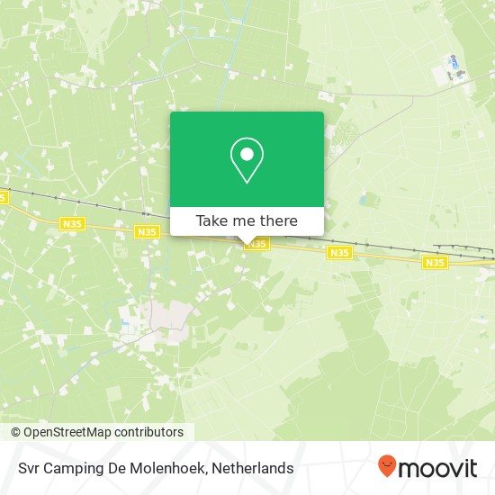 Svr Camping De Molenhoek kaart