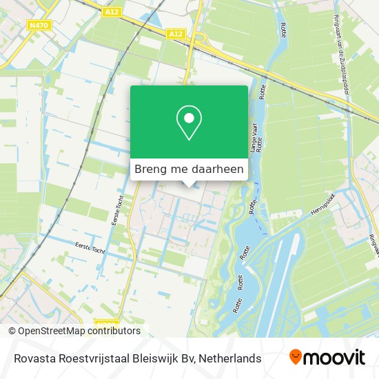 Rovasta Roestvrijstaal Bleiswijk Bv kaart