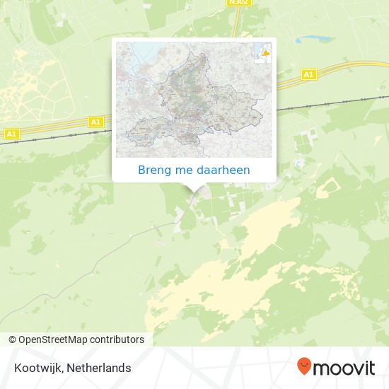 Kootwijk kaart