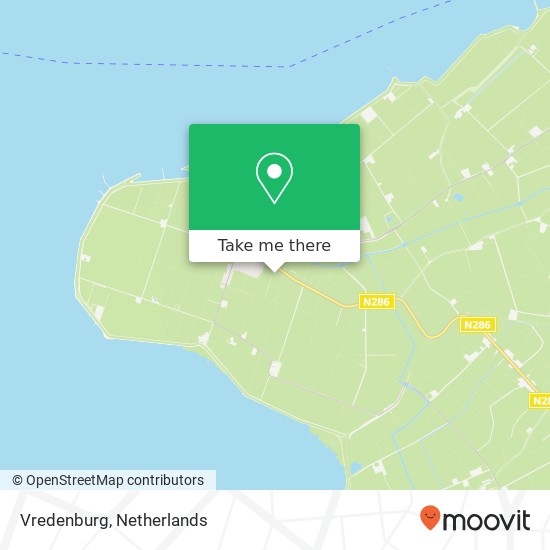Vredenburg kaart