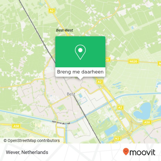 Wever kaart
