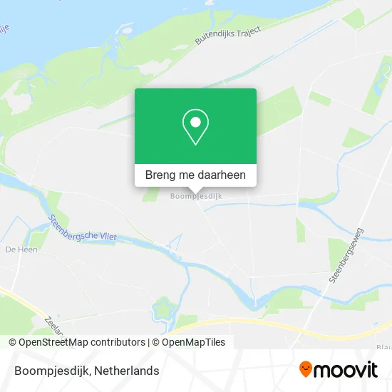 Boompjesdijk kaart