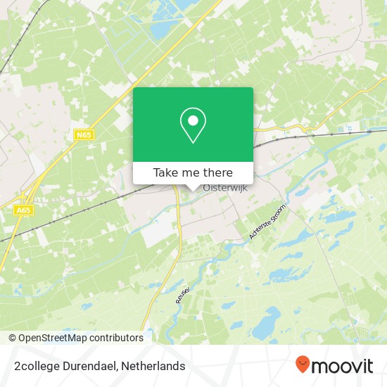 2college Durendael kaart