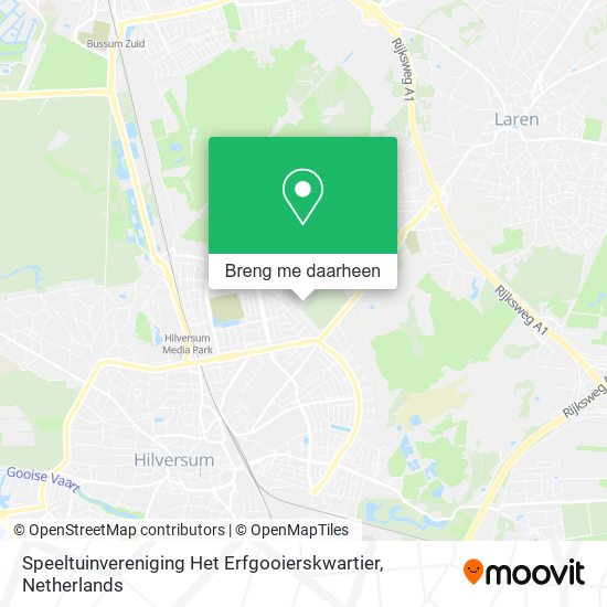 Speeltuinvereniging Het Erfgooierskwartier kaart