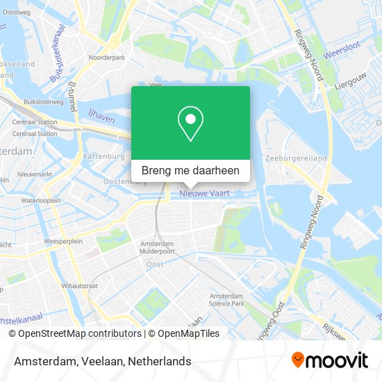 Amsterdam, Veelaan kaart