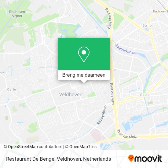 Restaurant De Bengel Veldhoven kaart