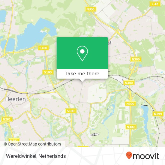 Wereldwinkel kaart